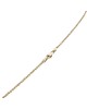 Peridot and Diamond Drop Necklace in White and Yellow Gold